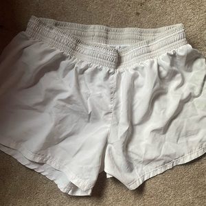 woman’s size large Nike running shorts